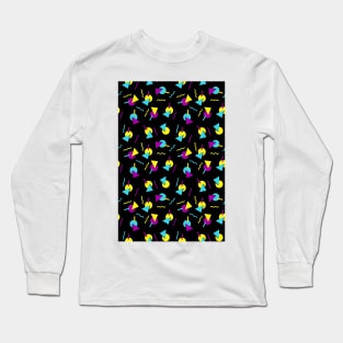 8os to the max on black Long Sleeve T-Shirt